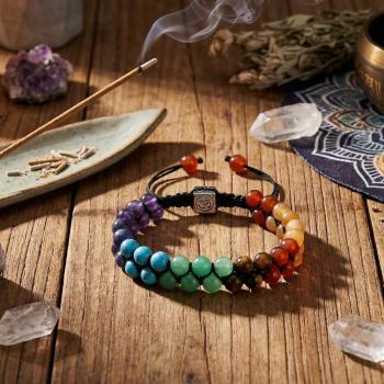 Preview: Grünes Türkis Schildkröten-Armband