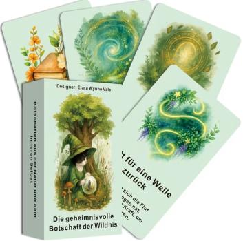 Orakelkarten Set Box Botschaft der Wildnis mit Katze