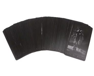 The Black Tarot by Victoria Iva – Mystisches Tarot-Deck in Schwarz-Weiß