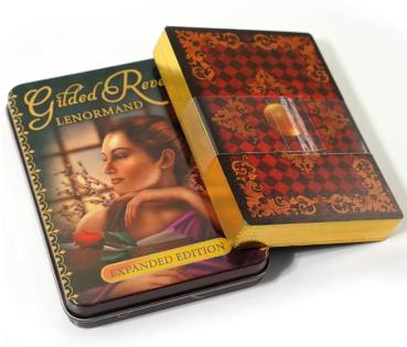 Gilded Reverie Lenormand - Tarotkarten - in Metallbox