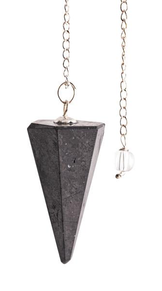 Schungit-Pendel – Schutz, Erdung & klare Intuition