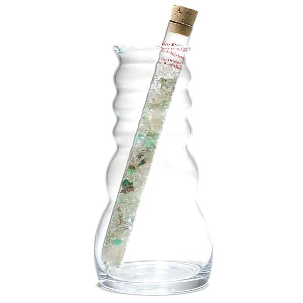 Edelsteinwasser-Stab – Chrysopras und Bergkristall für Harmonie und Energie Edelsteinwasser-Stab – Chrysopras und Bergkristall für Harmonie und Energie