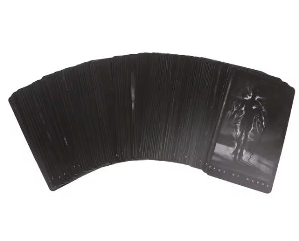 The Black Tarot by Victoria Iva – Mystisches Tarot-Deck in Schwarz-Weiß